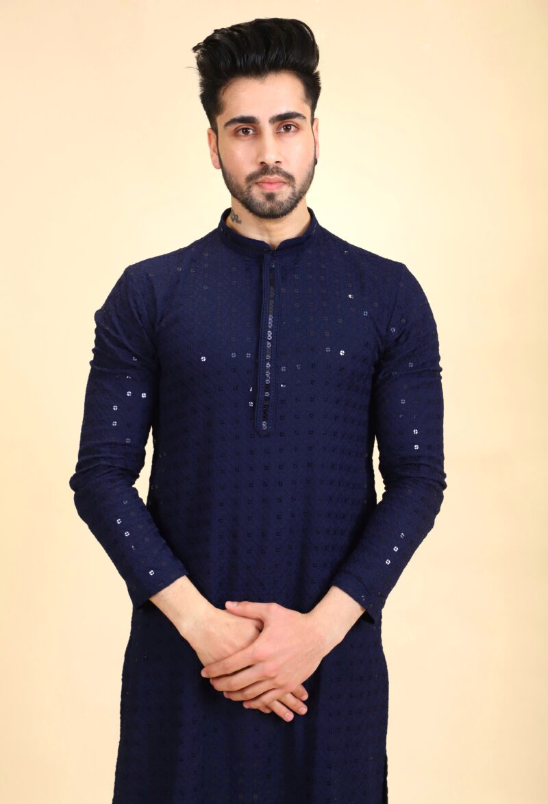 Antique Thread Work Kurta Pajama