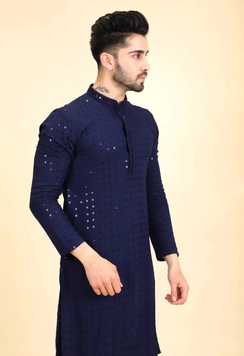 Antique Thread Work Kurta Pajama