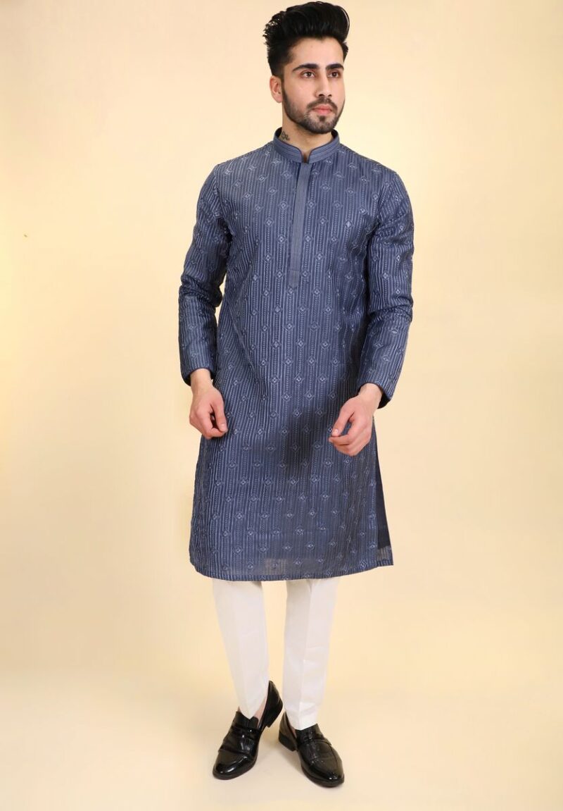 Embroidered Designer Kurta Pajama