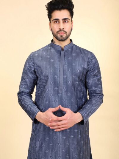 Embroidered Designer Kurta Pajama