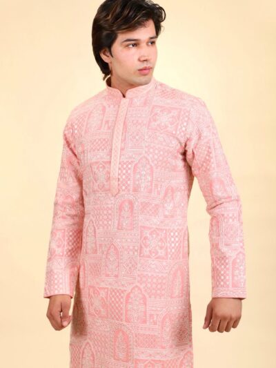 Chikan Work Kurta Pajama