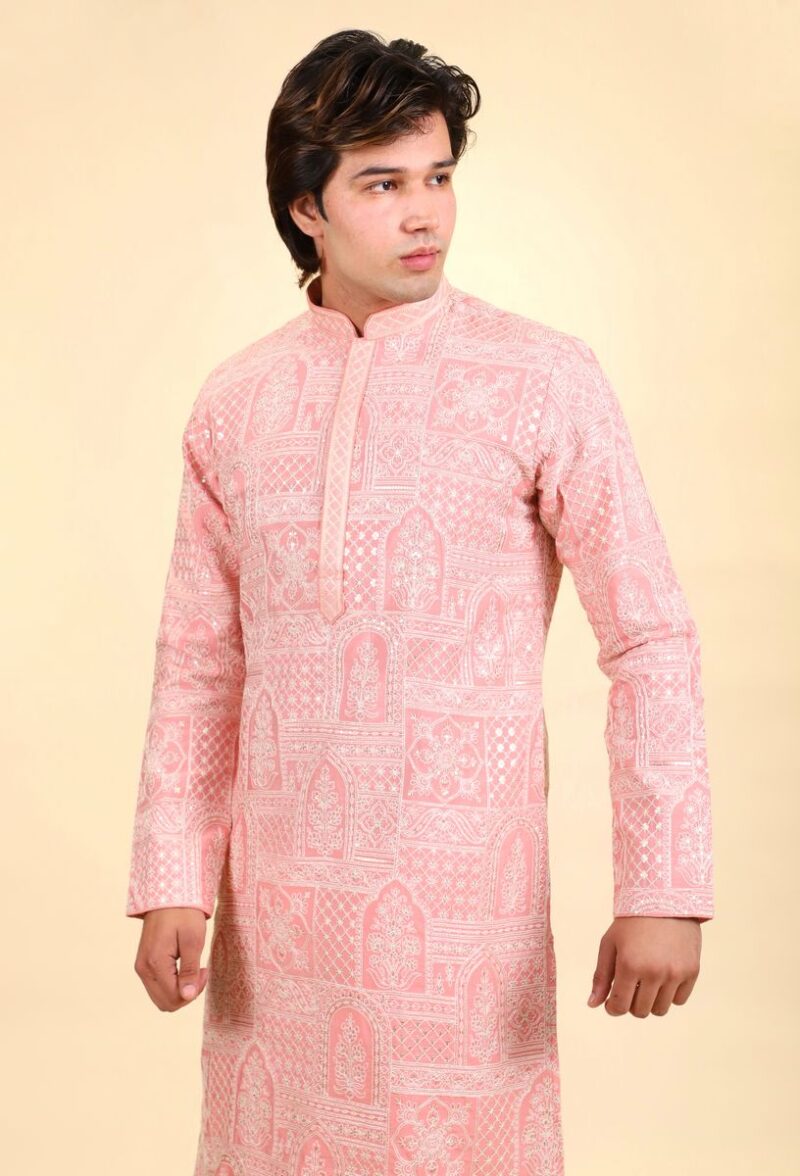 Chikan Work Kurta Pajama