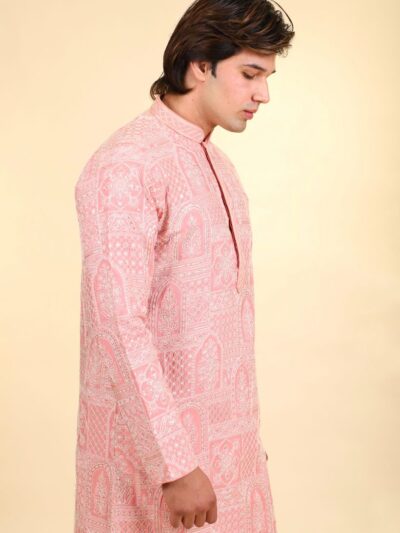 Chikan Work Kurta Pajama