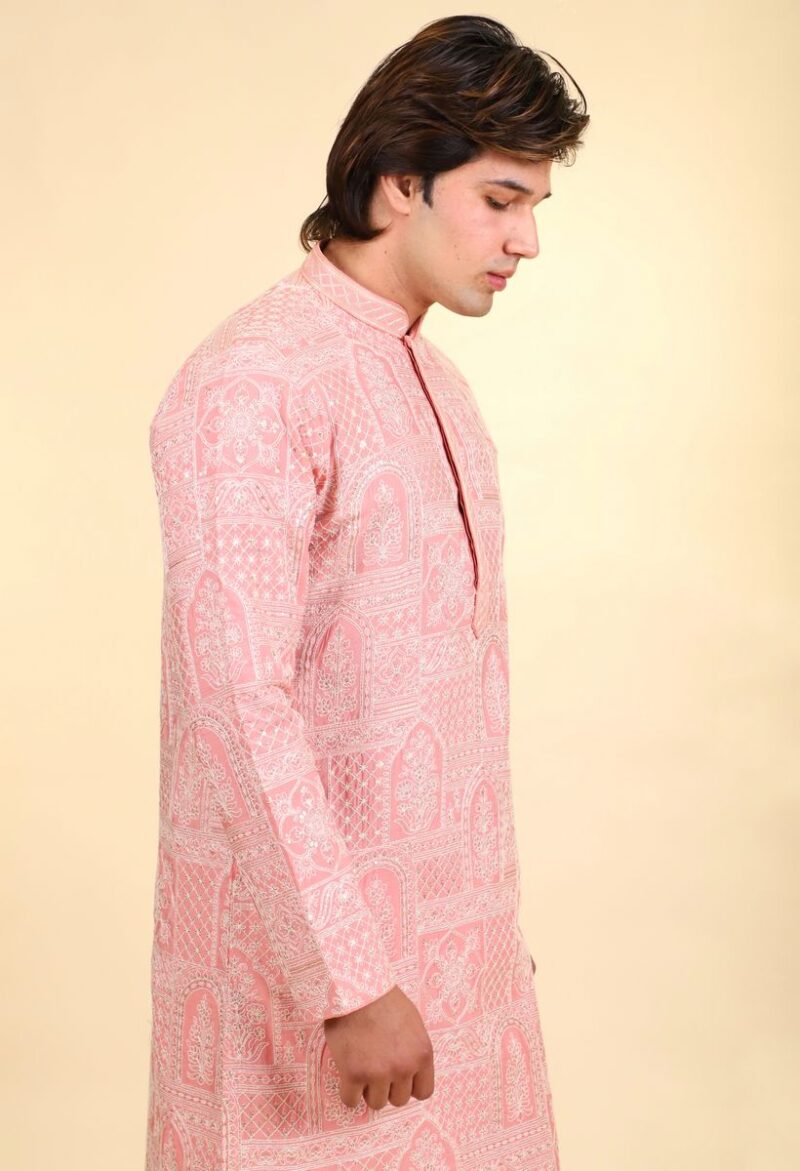 Chikan Work Kurta Pajama