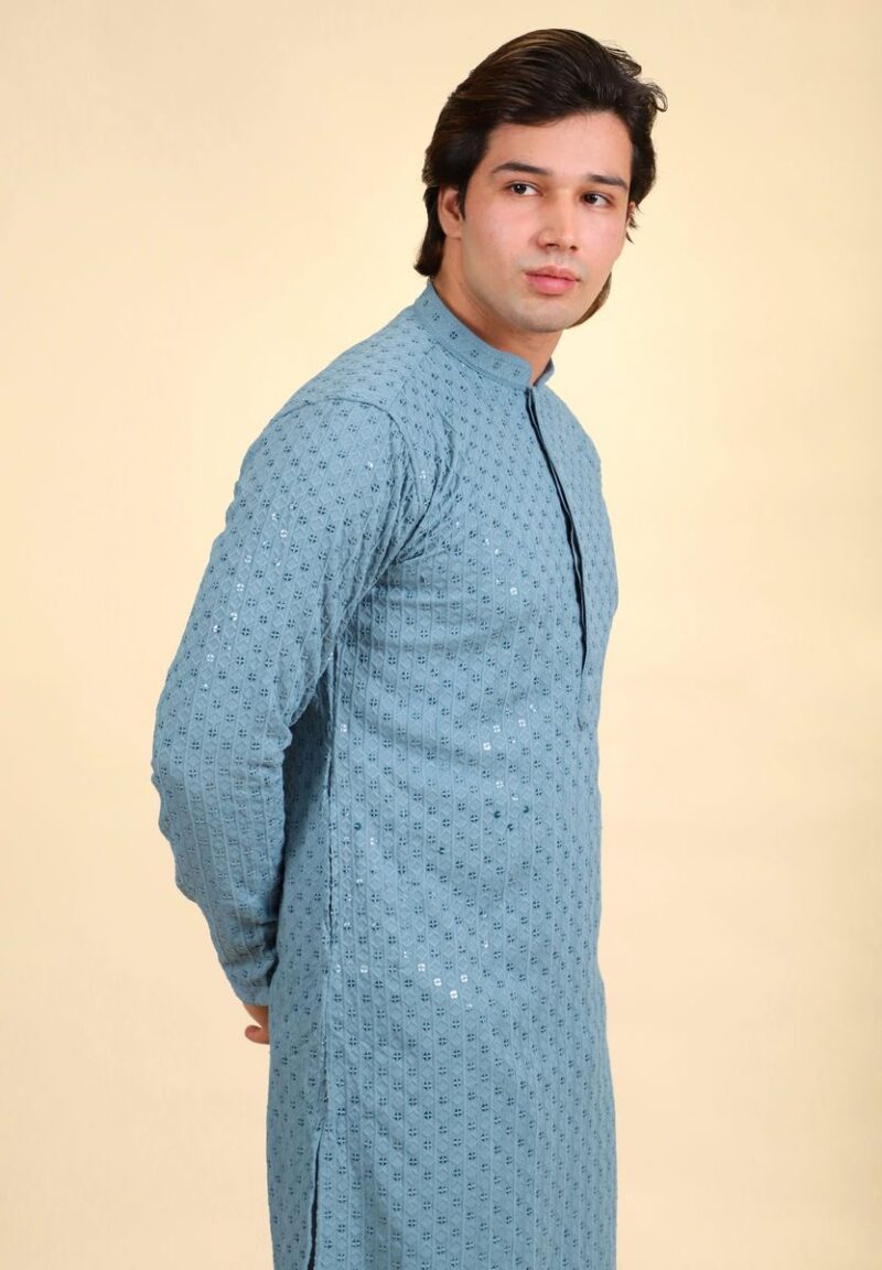 Thread Work Kurta Pajama