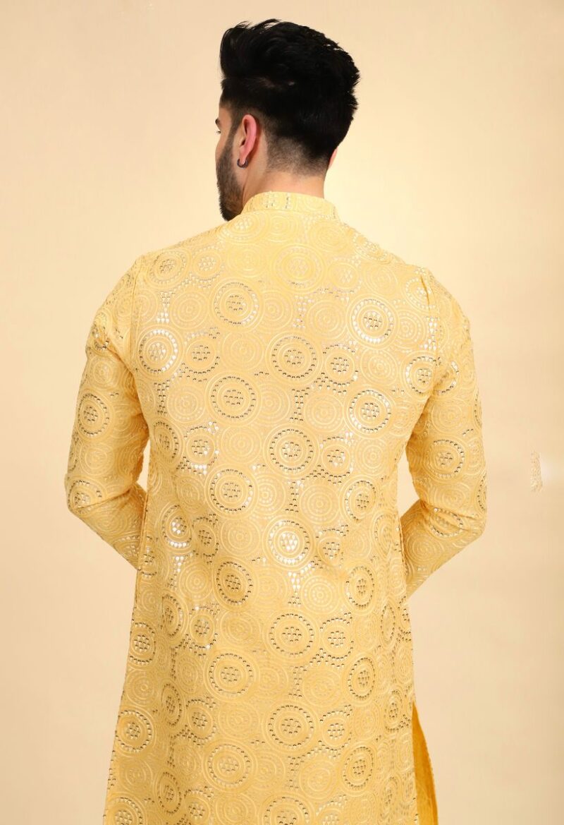 Thread Work Kurta Pajama