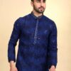 Embroidered Thread Work Kurta Pajama