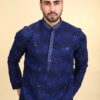 Embroidered Thread Work Kurta Pajama