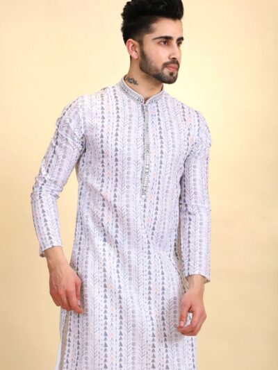 Printed Kurta Pajama Set