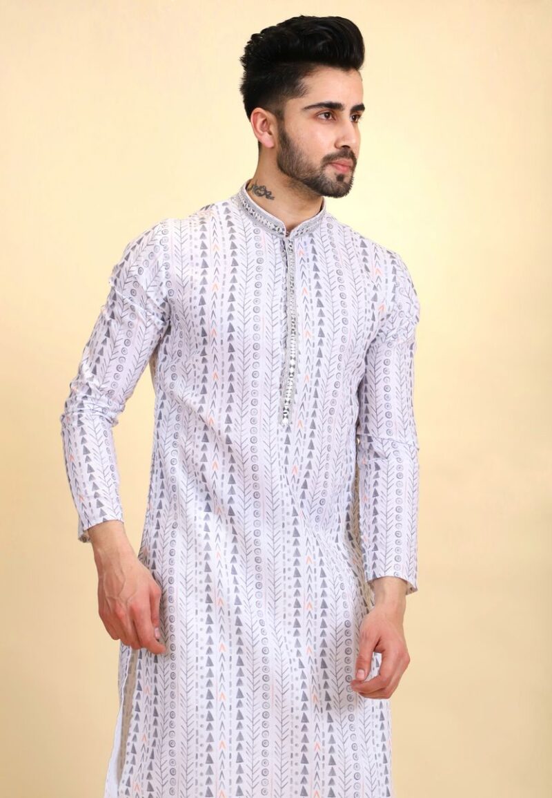 Printed Kurta Pajama Set