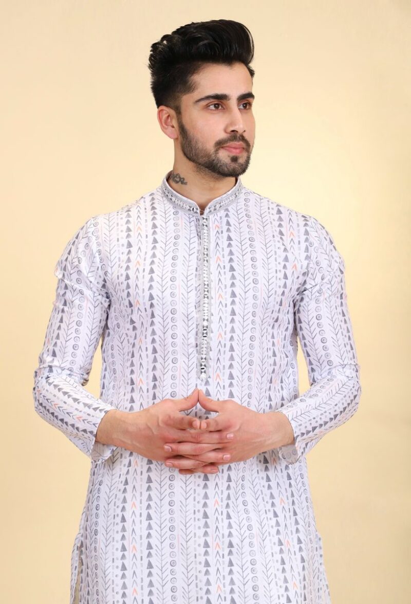 Printed Kurta Pajama Set