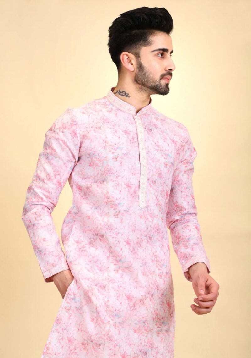 Printed Kurta Pajama Set