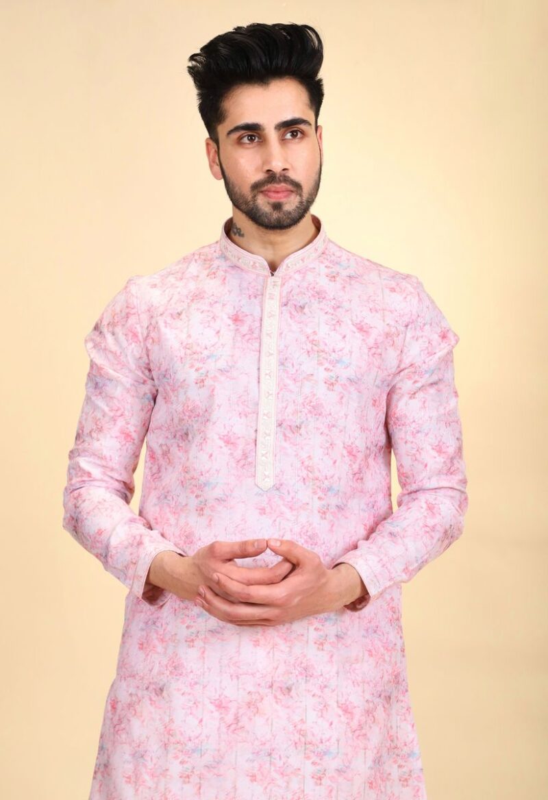 Printed Kurta Pajama Set