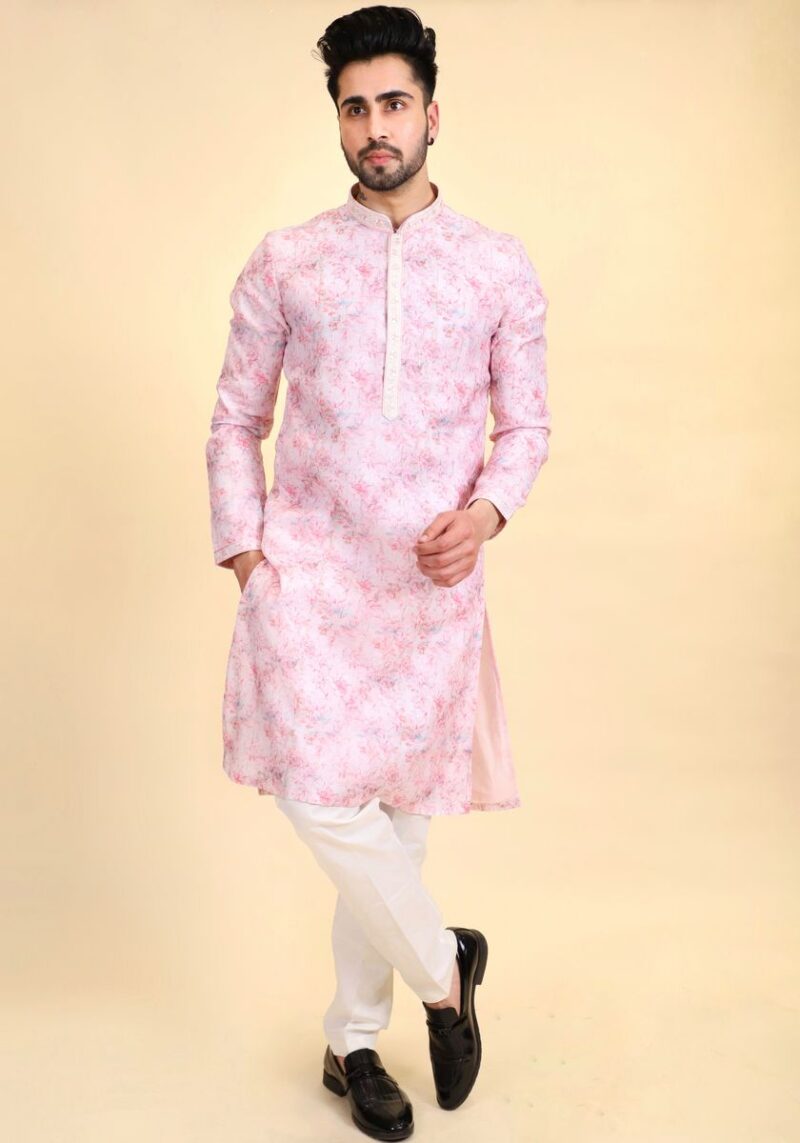 Printed Kurta Pajama Set