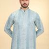 Men Thread Mirrorwork Kurta Pajama