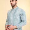 Men Thread Mirrorwork Kurta Pajama