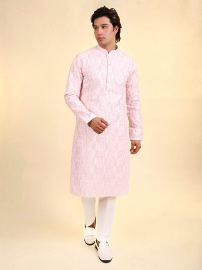 Thread Work Kurta Pajama set