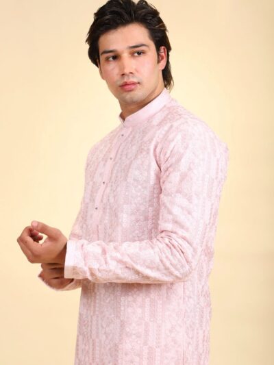 Thread Work Kurta Pajama set