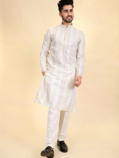 Printed Kurta Pajama Set