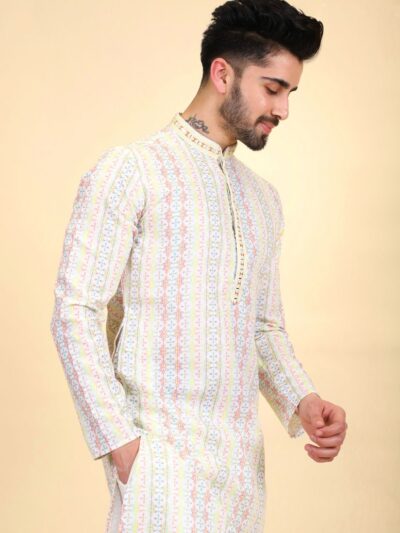 Printed Kurta Pajama Set