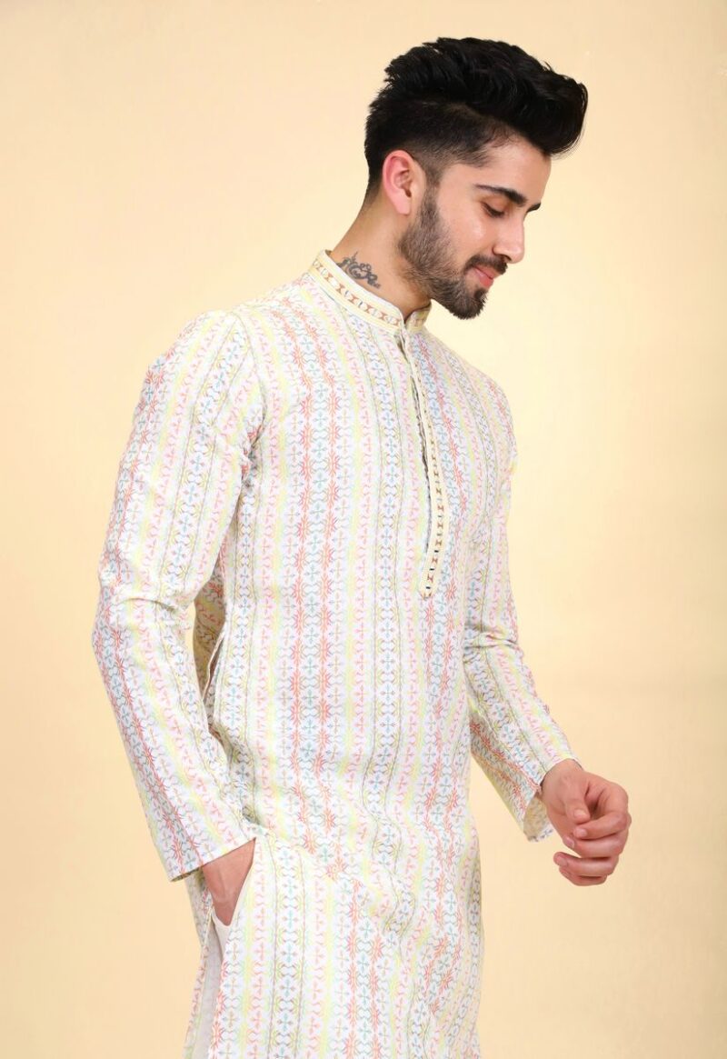 Printed Kurta Pajama Set