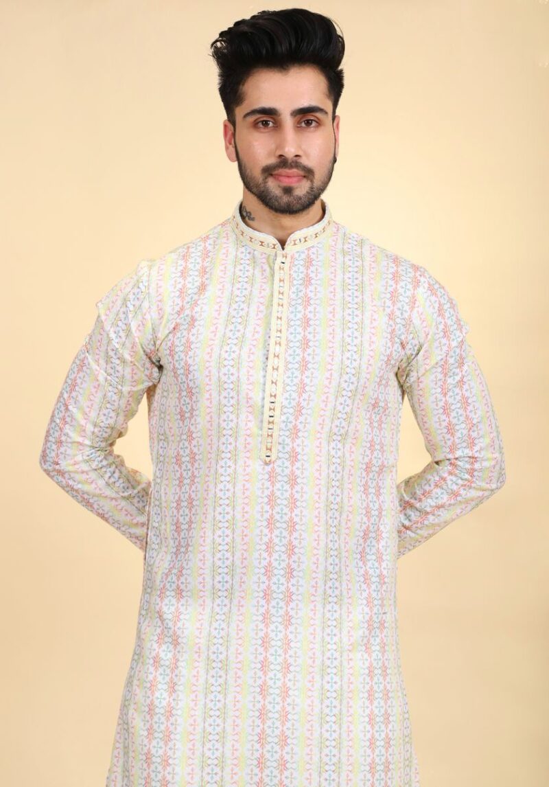 Printed Kurta Pajama Set