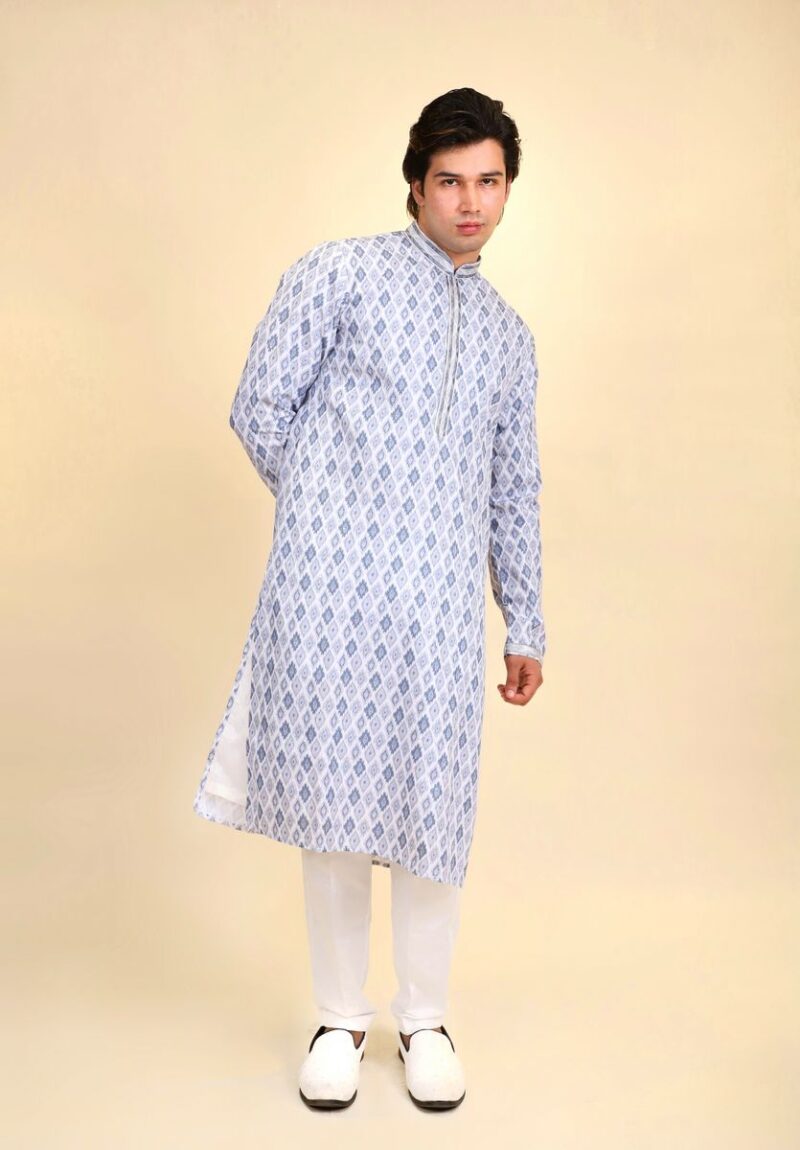 Printed Kurta Pajama Set