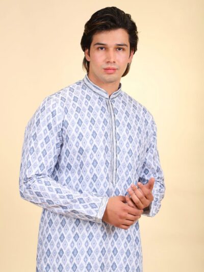 Printed Kurta Pajama Set