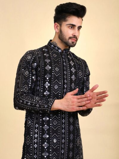 Designer Mirrorwork Kurta Pajama