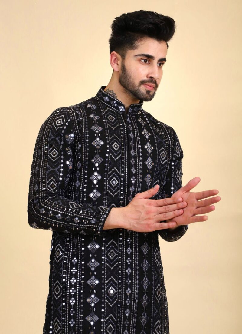 Designer Mirrorwork Kurta Pajama