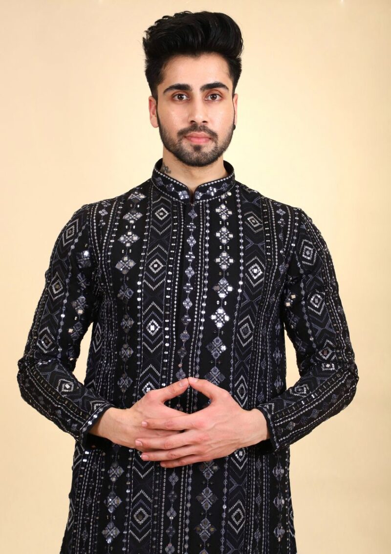 Designer Mirrorwork Kurta Pajama