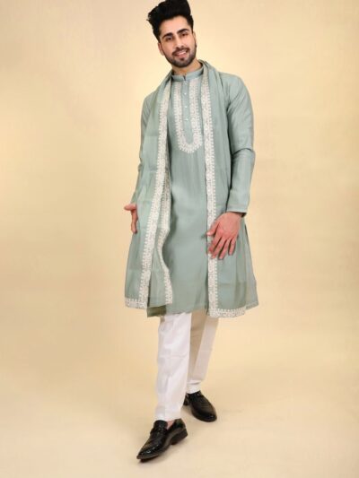 Kurta Pajama Set with Dupatta