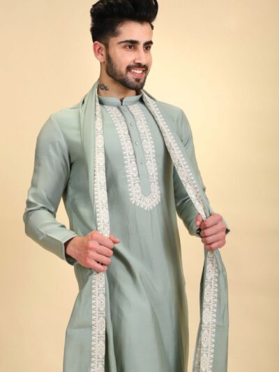 Kurta Pajama Set with Dupatta