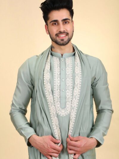 Kurta Pajama Set with Dupatta