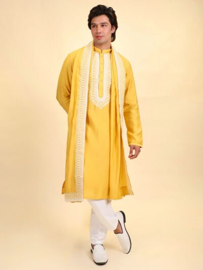 Kurta Pajama Set with Dupatta