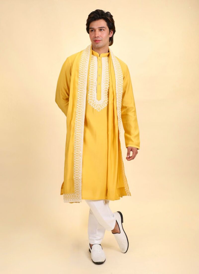 Kurta Pajama Set with Dupatta