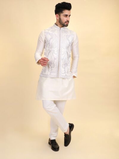 Kurta Pajama With Jacket