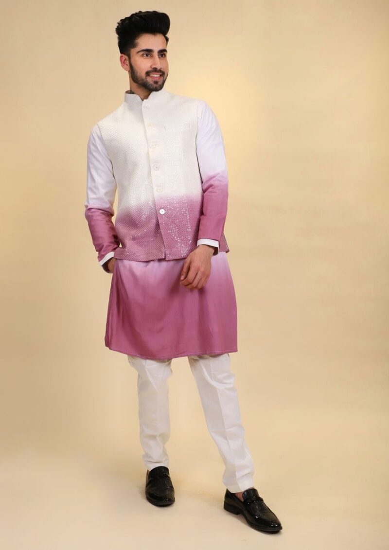 Men Kurta Pajama With Jacket