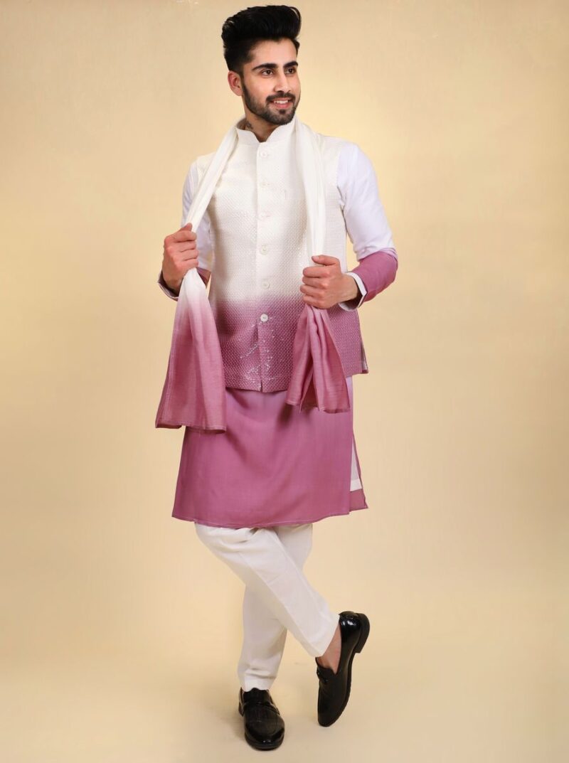 Men Kurta Pajama With Jacket