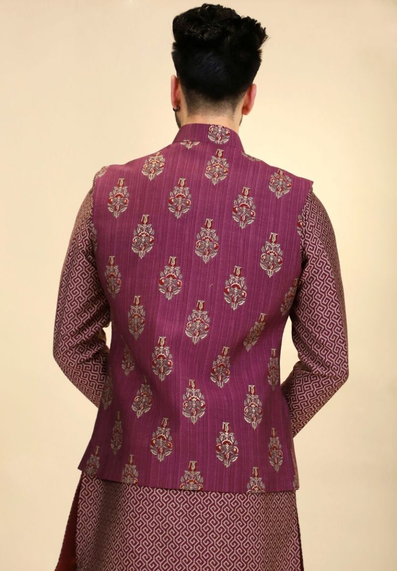 Men Kurta Pajama With Jacket