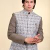 Men Jacket Set Kurta Pajama