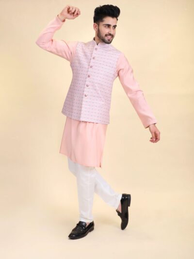 Jacket Set Kurta Pajama