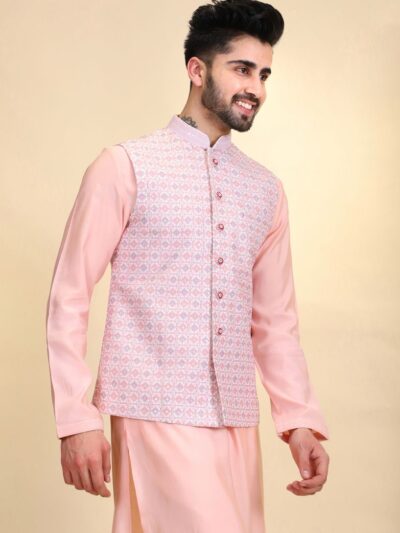 Jacket Set Kurta Pajama