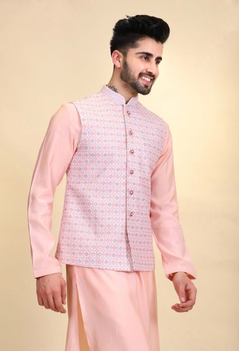 Jacket Set Kurta Pajama