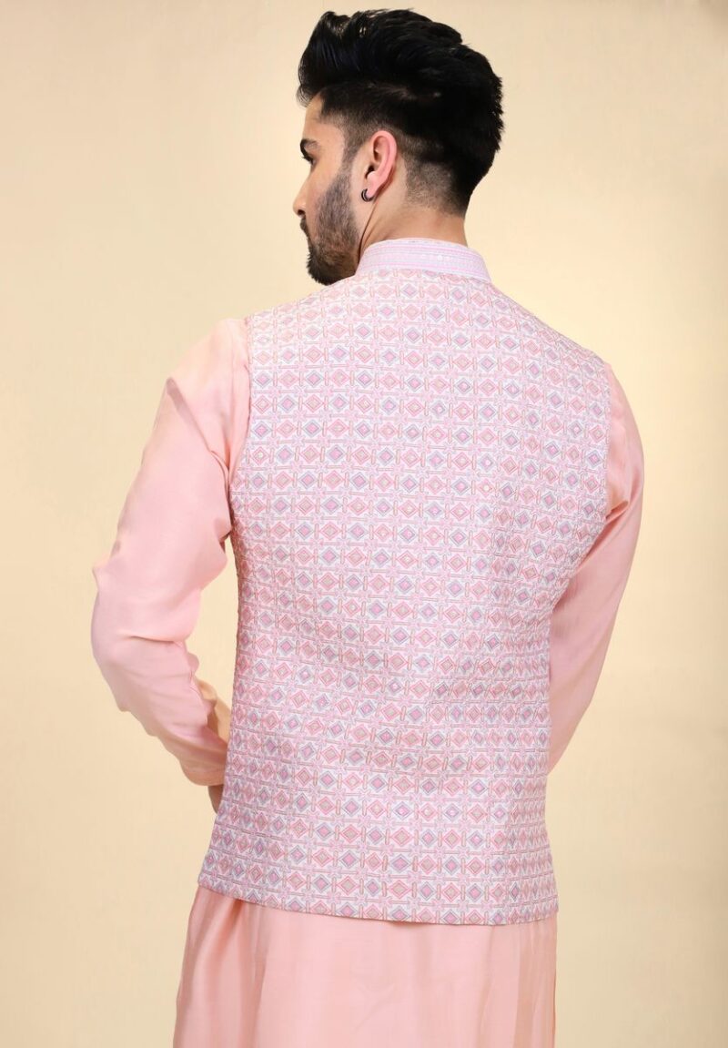 Jacket Set Kurta Pajama