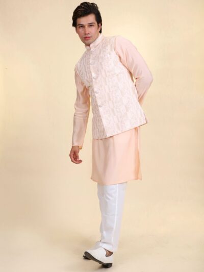 Kurta Pajama Jacket Set