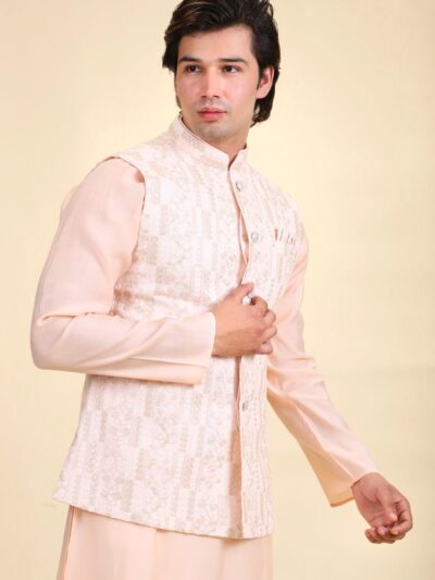 Kurta Pajama Jacket Set