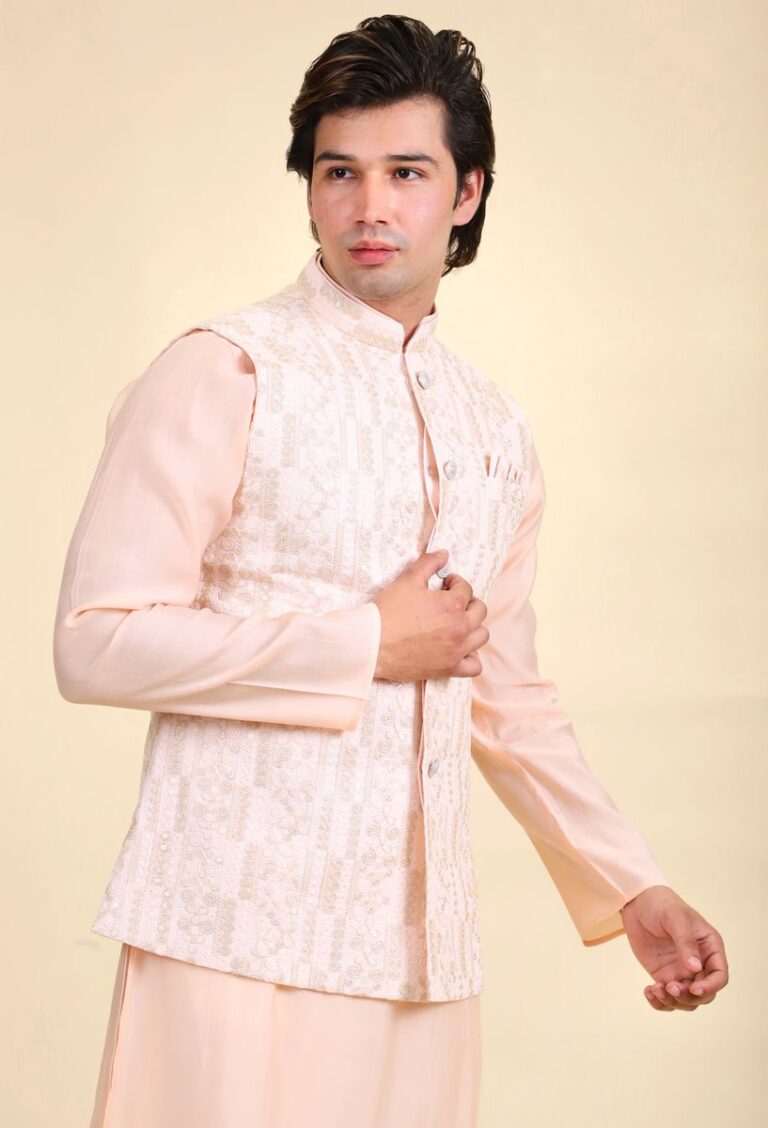 Kurta Pajama Jacket Set