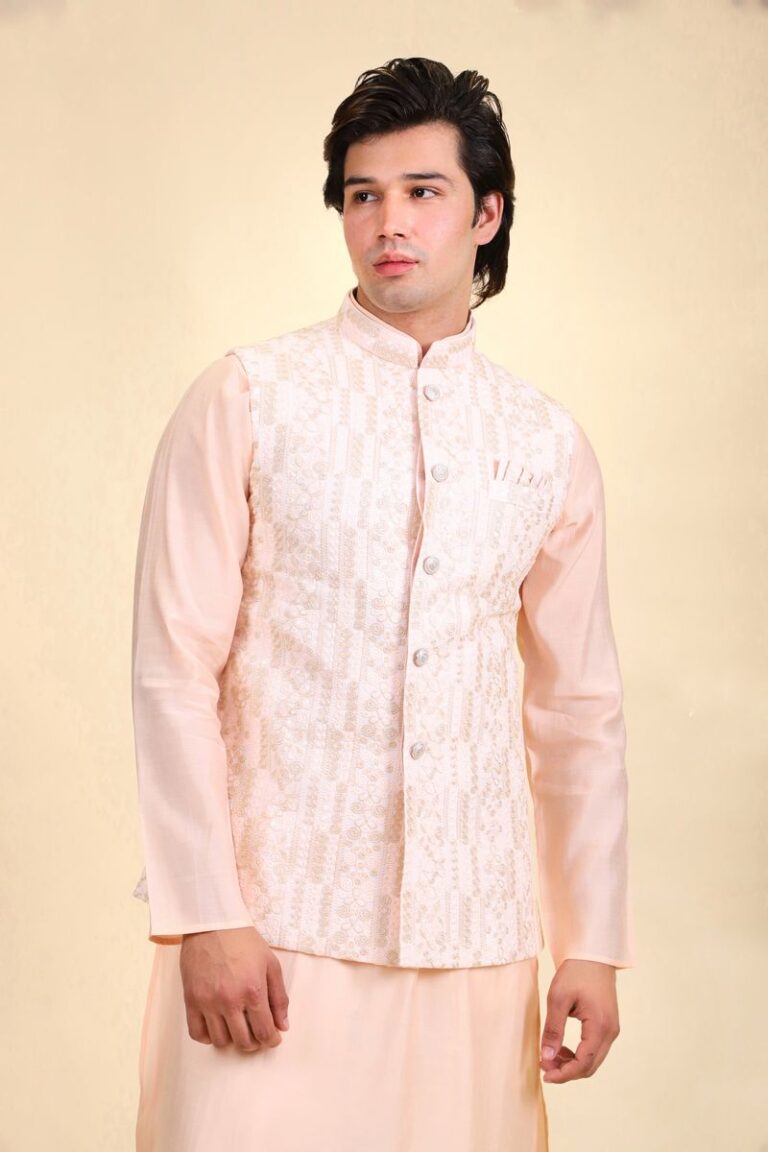 Kurta Pajama Jacket Set