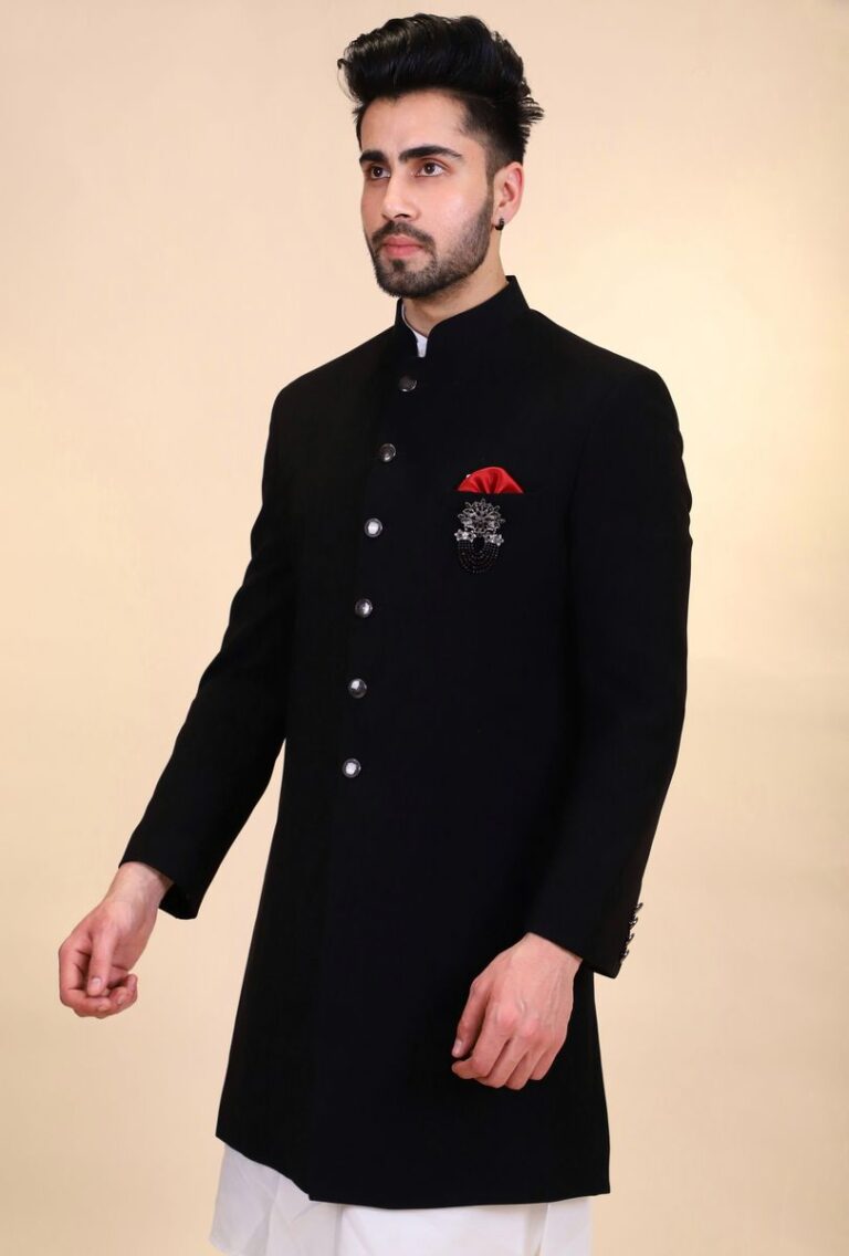 Classic Embroidered Indo Western